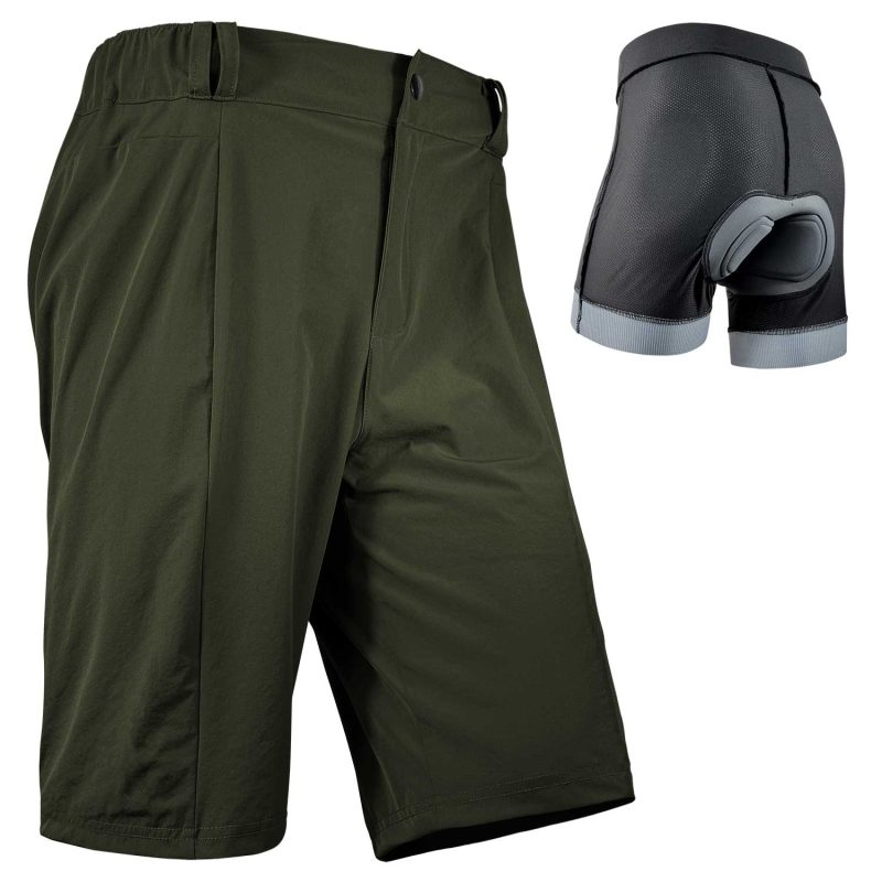 men's mountain biking shorts detail