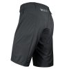 side view of men's mountain biking shorts grey