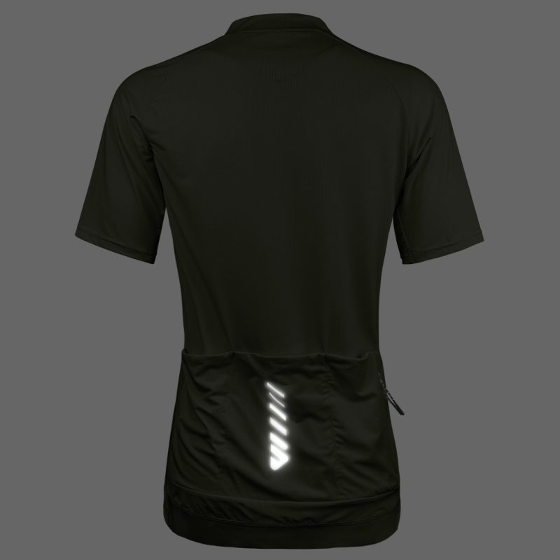 WULIBIKE-olive-green-half-zip-cycling-jersey-reflective.
