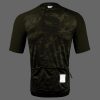 Men-camouflage-Cycling-Jersey-reflective-Olivegreen