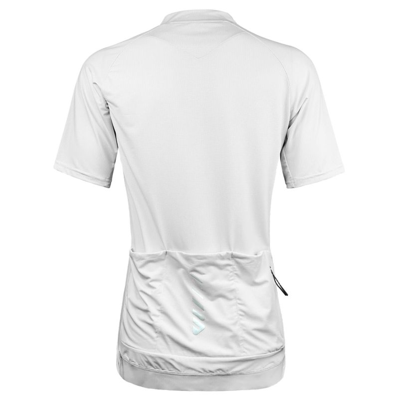 WULIBIKE-white-half-zip-cycling-jersey-back-view.