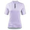 WULIBIKE-purple-half-zip-cycling-jersey-front-view.