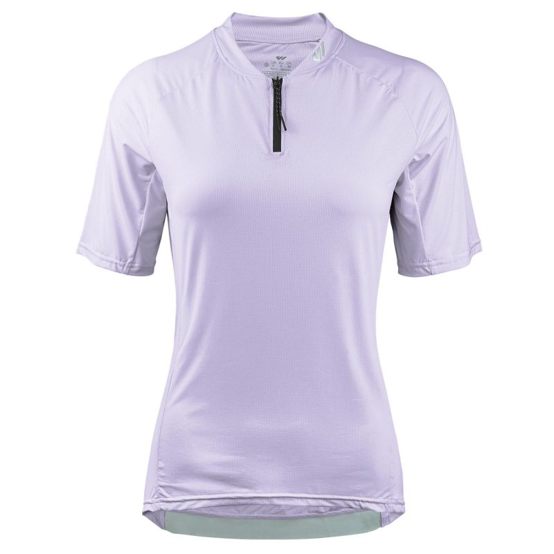 WULIBIKE-purple-half-zip-cycling-jersey-front-view.
