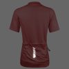 WULIBIKE-red-half-zip-cycling-jersey-reflective.