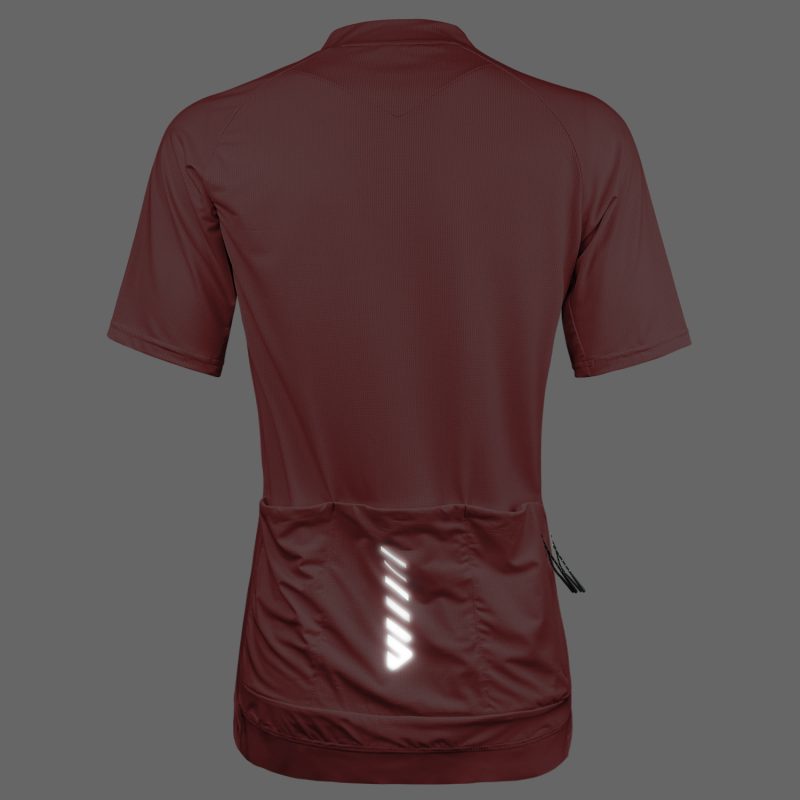 WULIBIKE-red-half-zip-cycling-jersey-reflective.