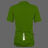 WULIBIKE-green-half-zip-cycling-jersey-reflective.