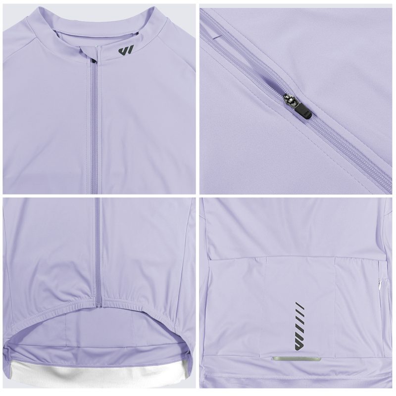Men's Adventure Long Sleeve Jersey Purple - Image 6