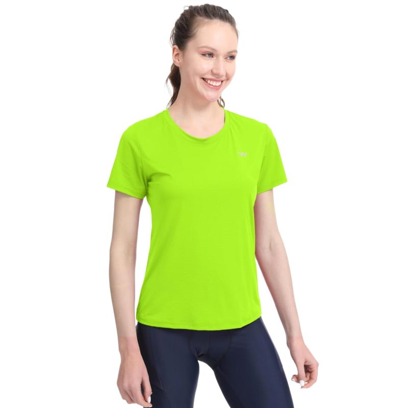 women-sports-t-shirts-green