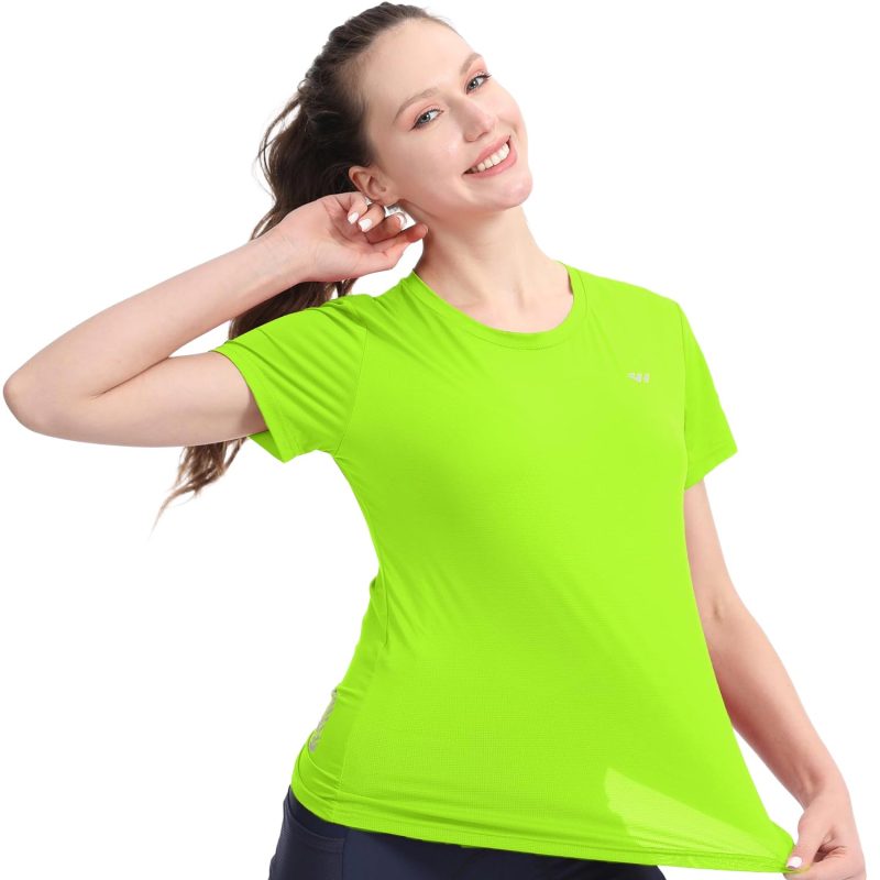 women-sports-t-shirts-green