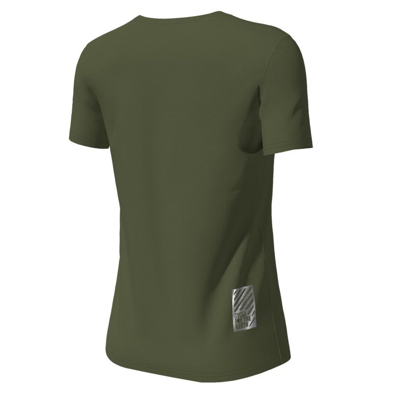 women-sports-t-shirts-olive-green