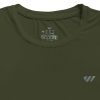 women-sports-t-shirts-olive-green