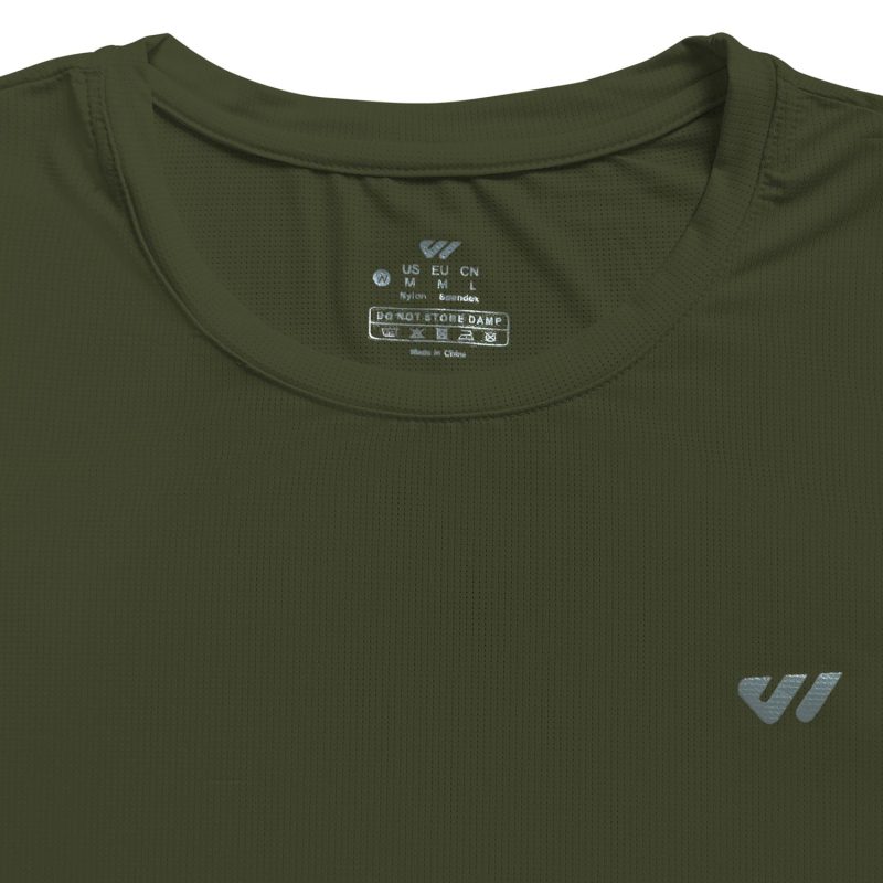 women-sports-t-shirts-olive-green