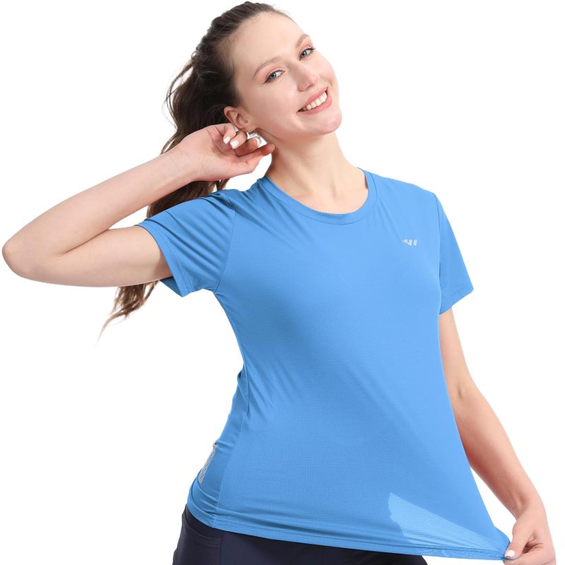 women-sports-t-shirts-blue