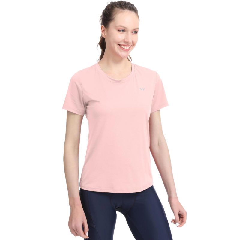 women-sports-t-shirts-Pink