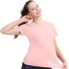 women-sports-t-shirts-Pink