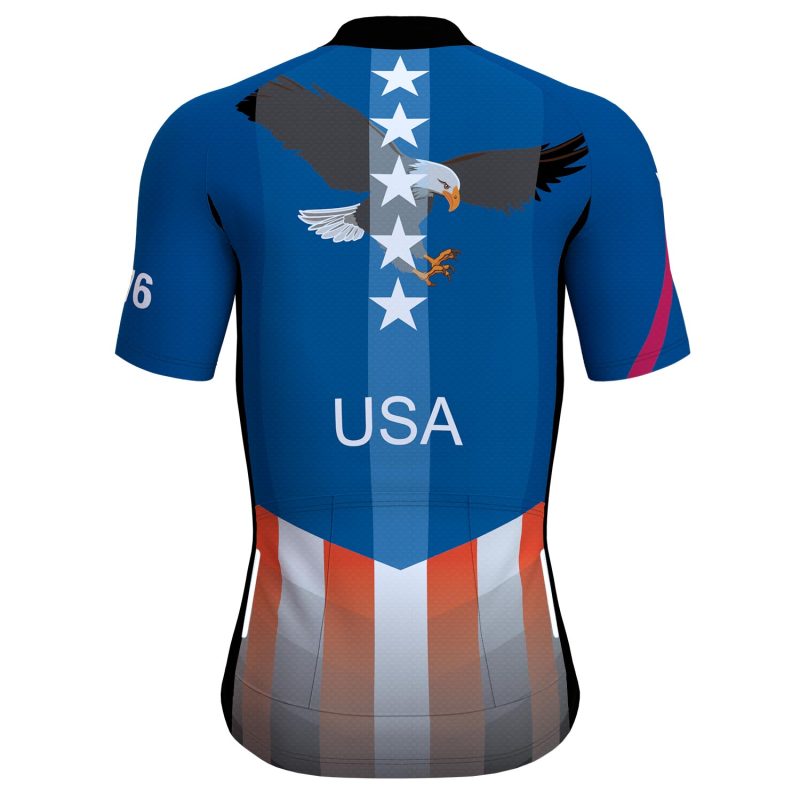 USA Patriot Flag Cycling Jersey - Image 4