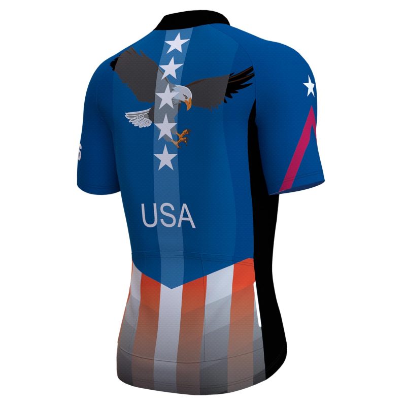 USA Patriot Flag Cycling Jersey - Image 2