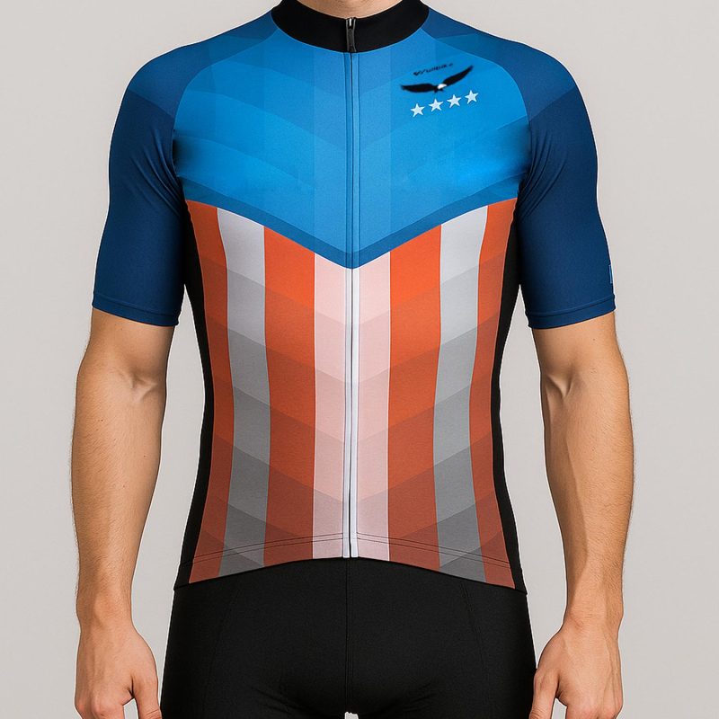 USA Patriot Flag Cycling Jersey - Image 5
