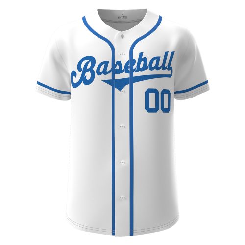 Custom Baseball Jersey White