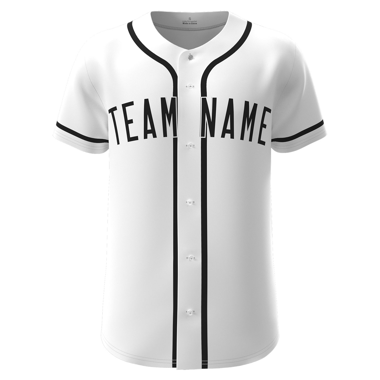 Custom Baseball Jersey White