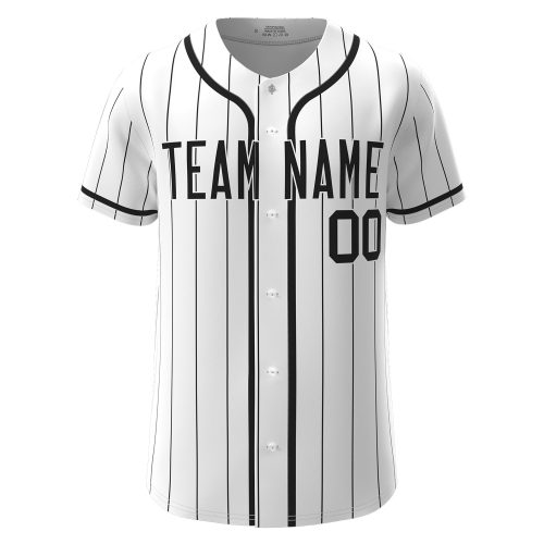 Custom Baseball Jersey White