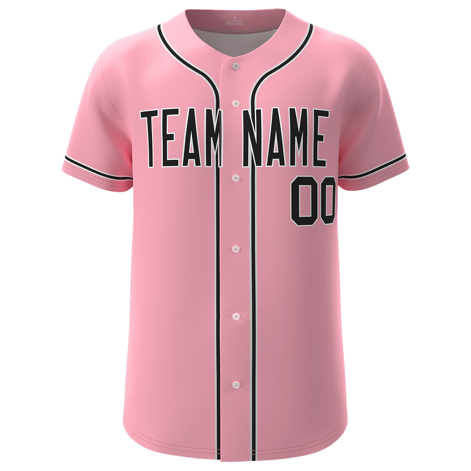 Custom Baseball Jersey Pink