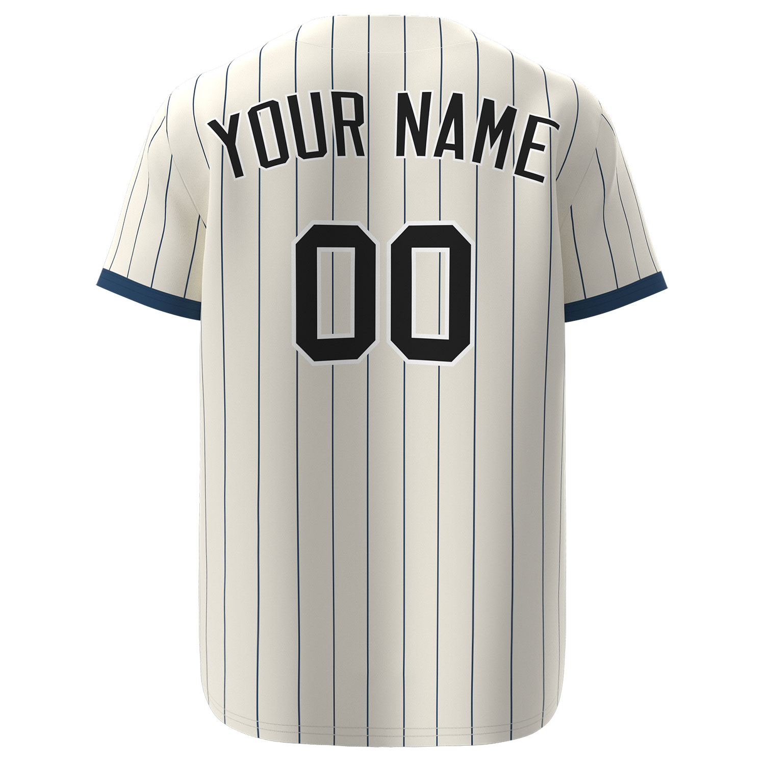 Custom Baseball Jersey White - Image 2