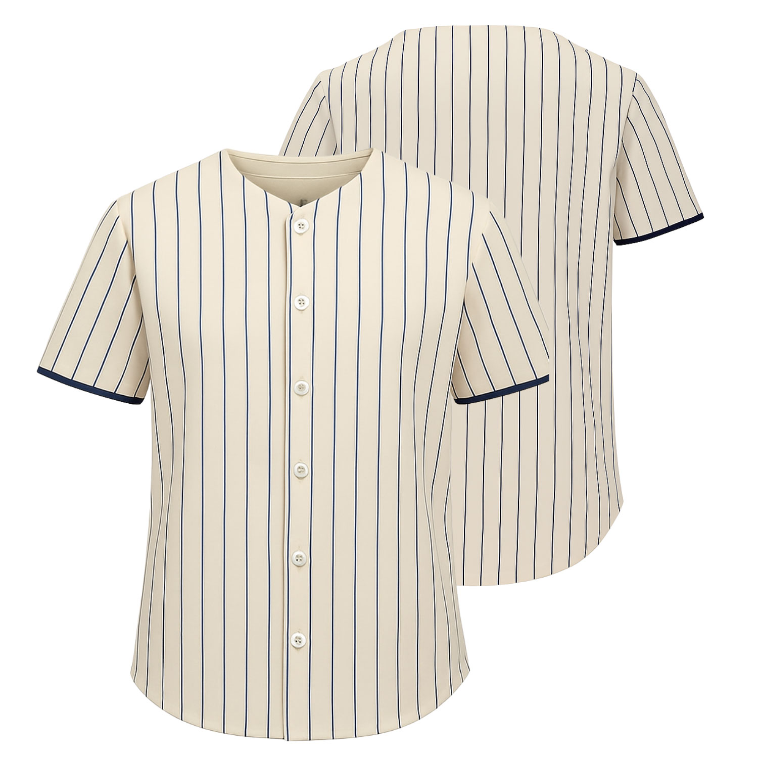 Custom Baseball Jersey White - Image 5