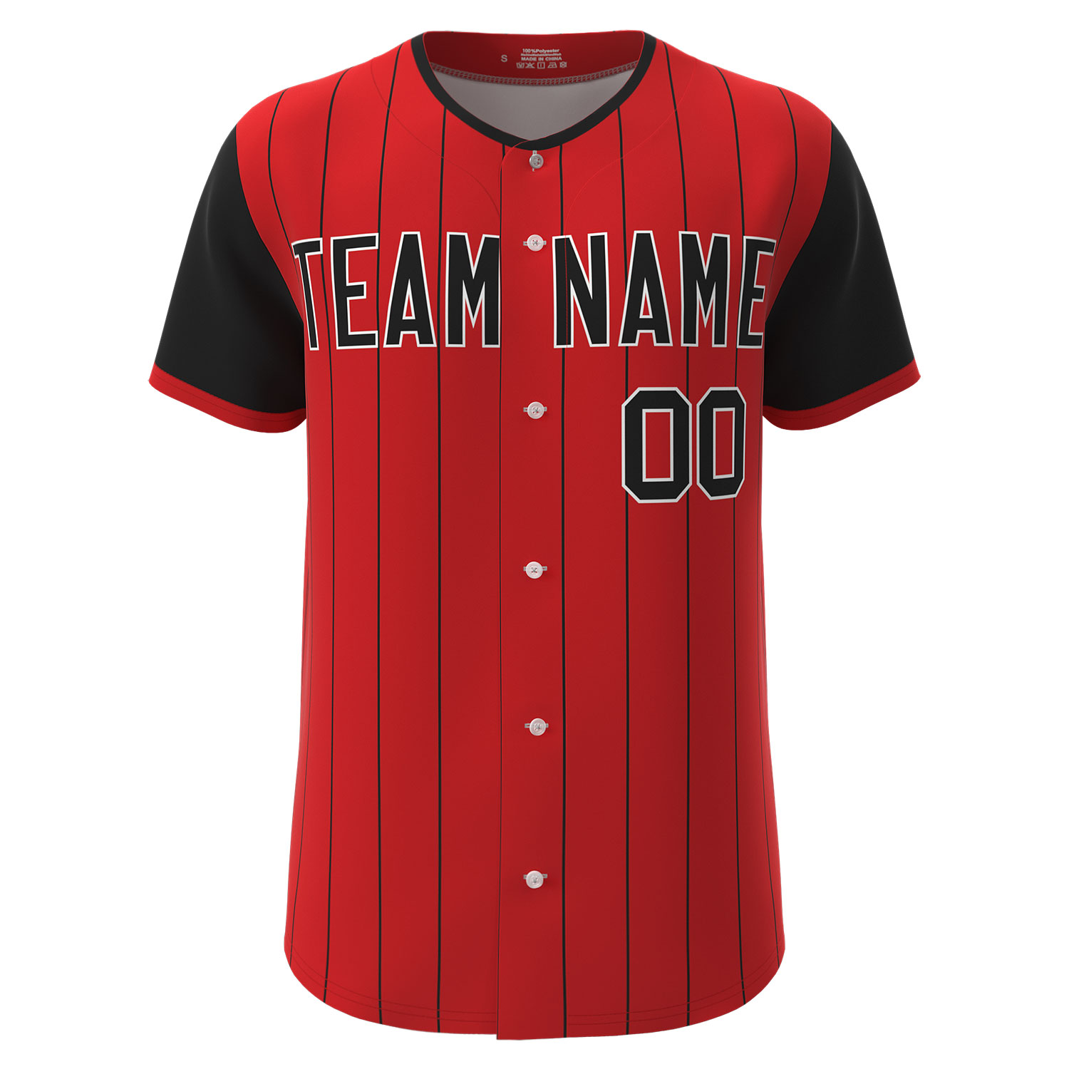 Custom Baseball Jersey Red