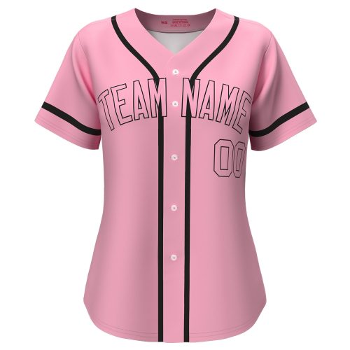 Custom Baseball Jersey Pink