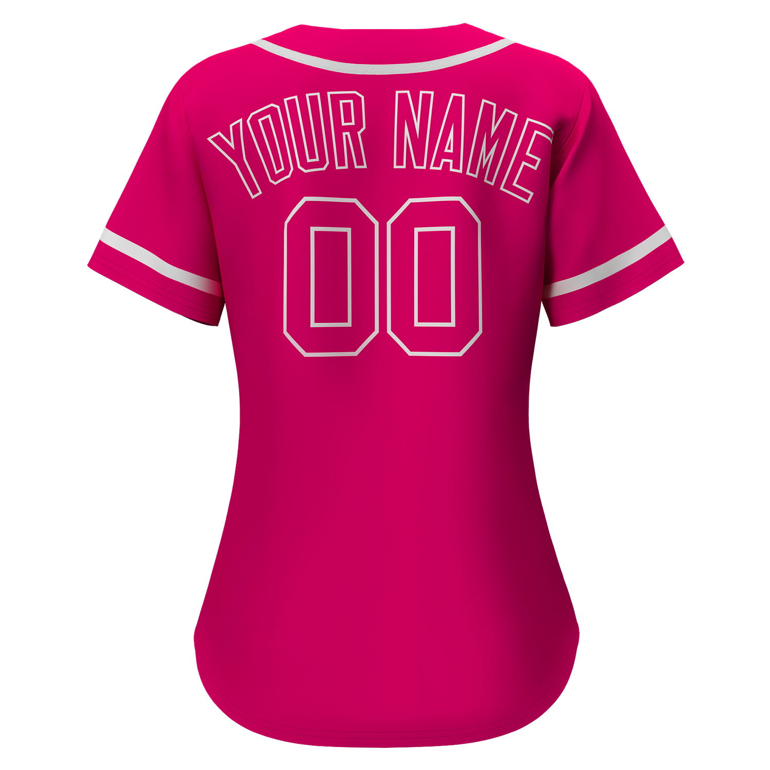 Custom Baseball Jersey Red - Image 2