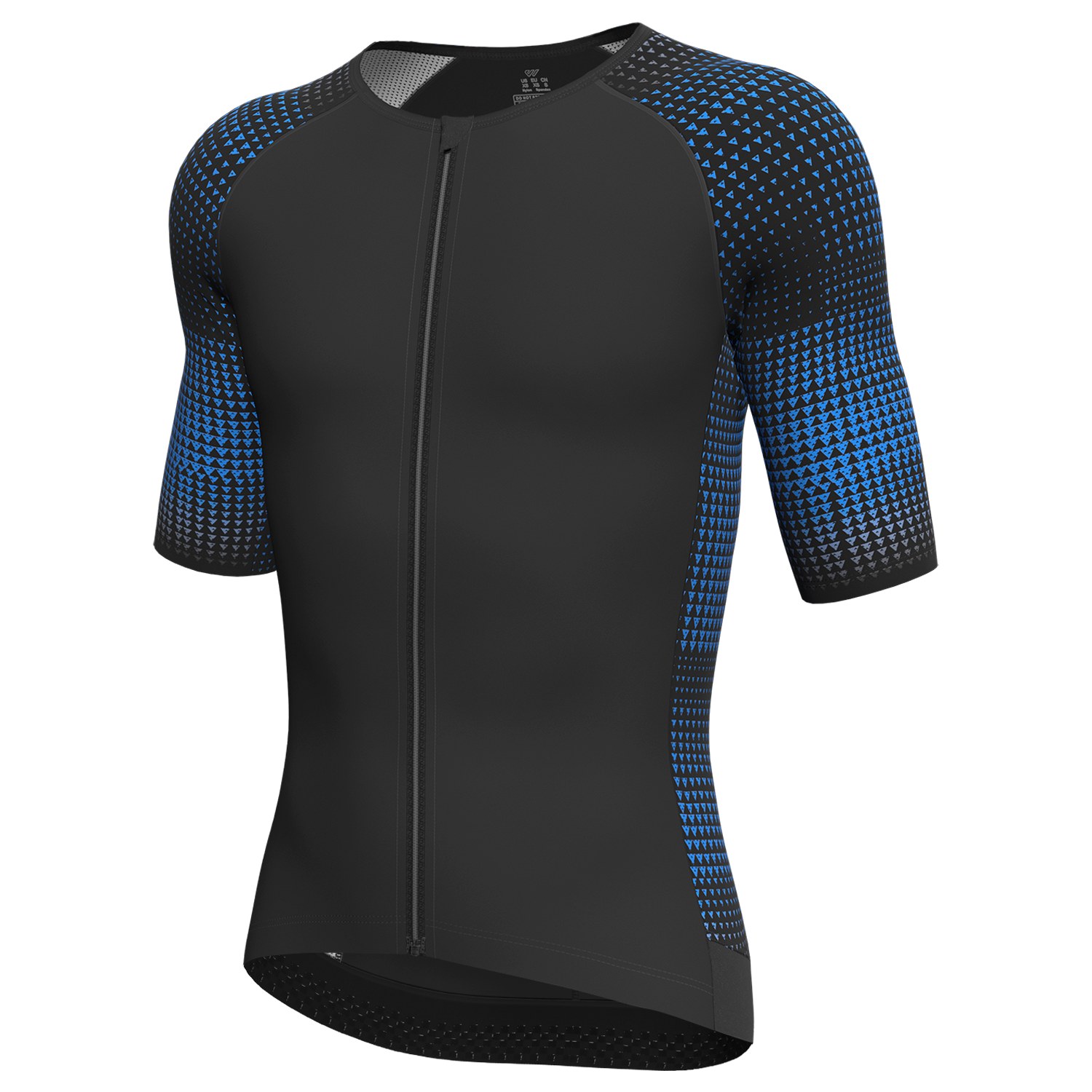 Men Triathlon Shirt Black - Image 3