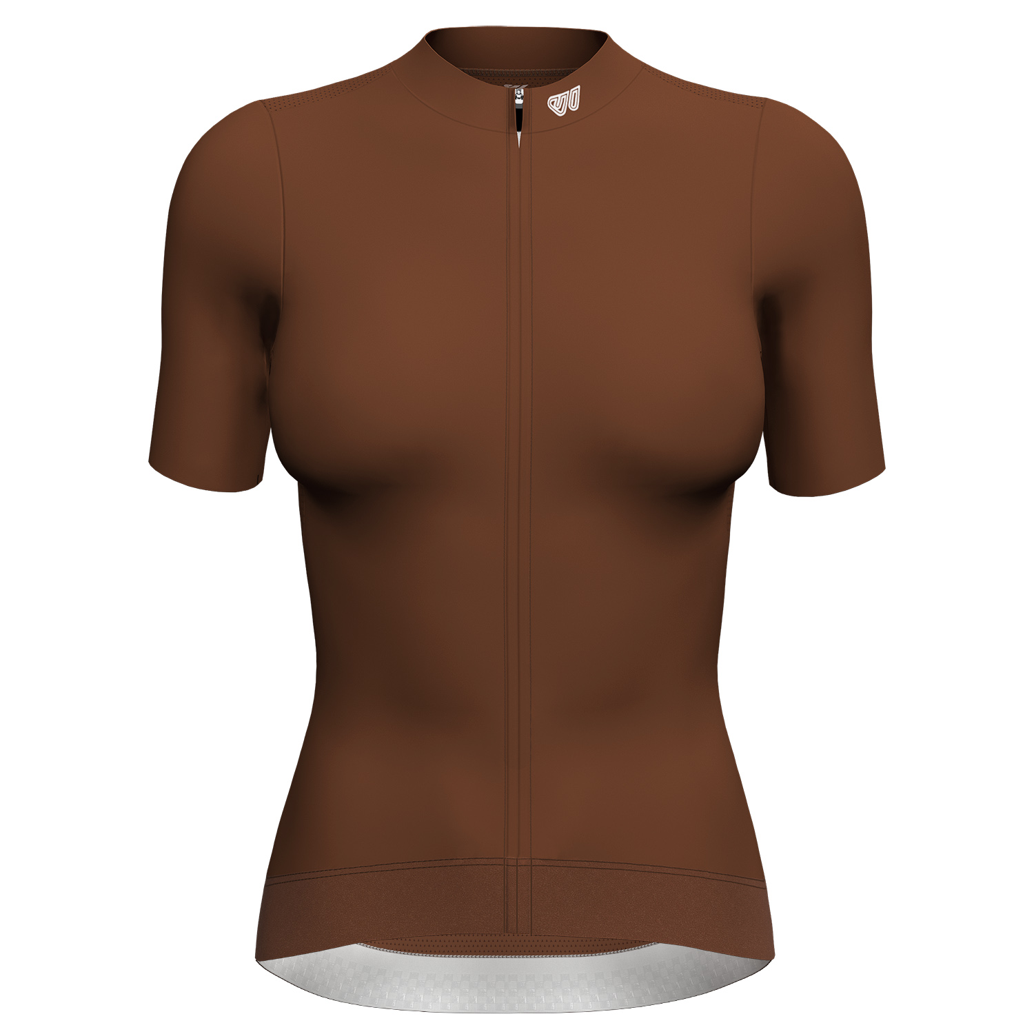 Women Cycling Jersey EarthBrown