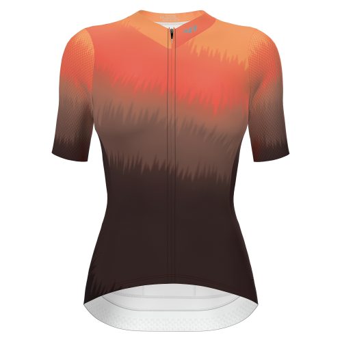 Women Cycling Jersey Sunset