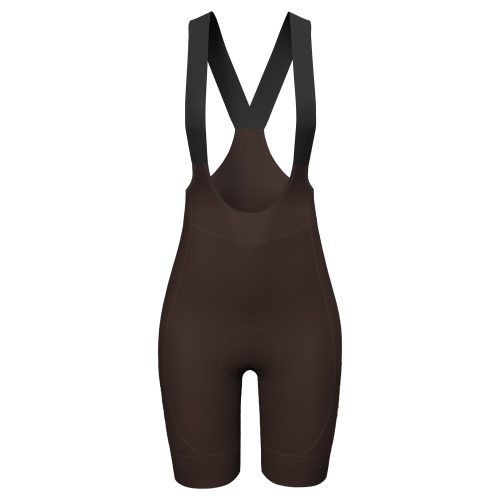 Women V1 Bib Shorts Brown